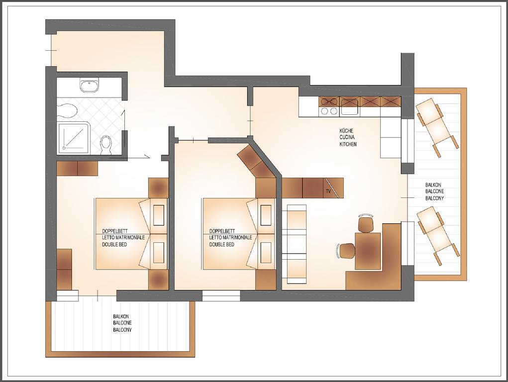 Residence Pfeifhofer Campo Tures Pokój zdjęcie