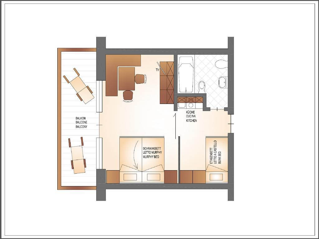 Residence Pfeifhofer Campo Tures Pokój zdjęcie